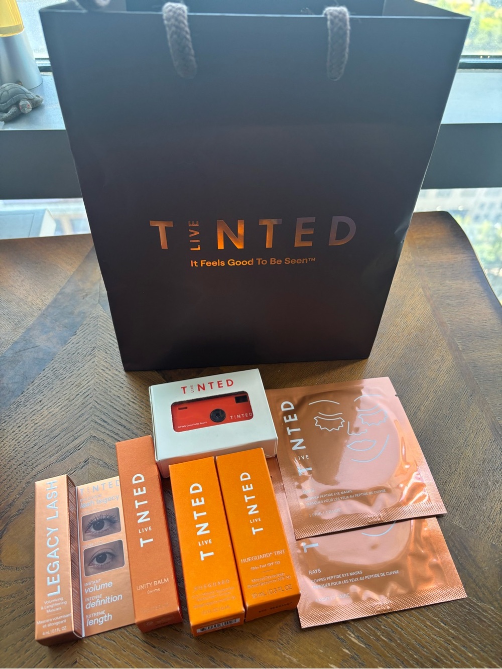 Live tinted skincare makeup gift set